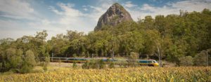 The Tilt Train in Queensland, Australia